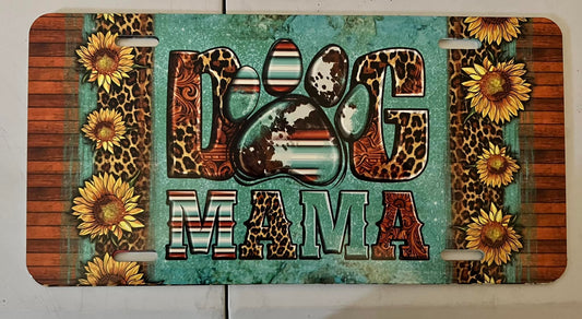 DOG MAMA LICENSE PLATE