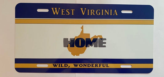 WEST VIRGINIA HOME LICENSE PLATE