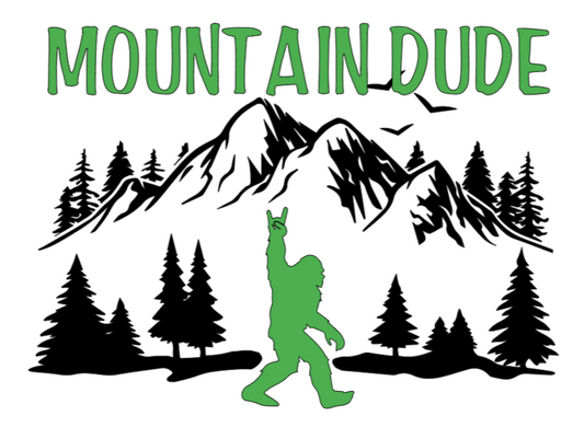 MOUNTAIN DUDE T-SHIRT