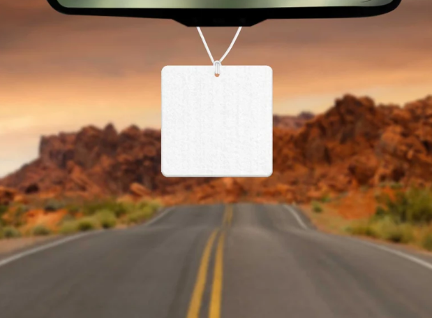 CUSTOM AIR FRESHENER SQUARE OR RECTANGLE