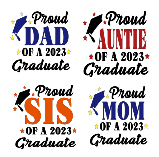 PROUD PARENT/RELATIVE OF A 2023 GRADUATE T-SHIRT